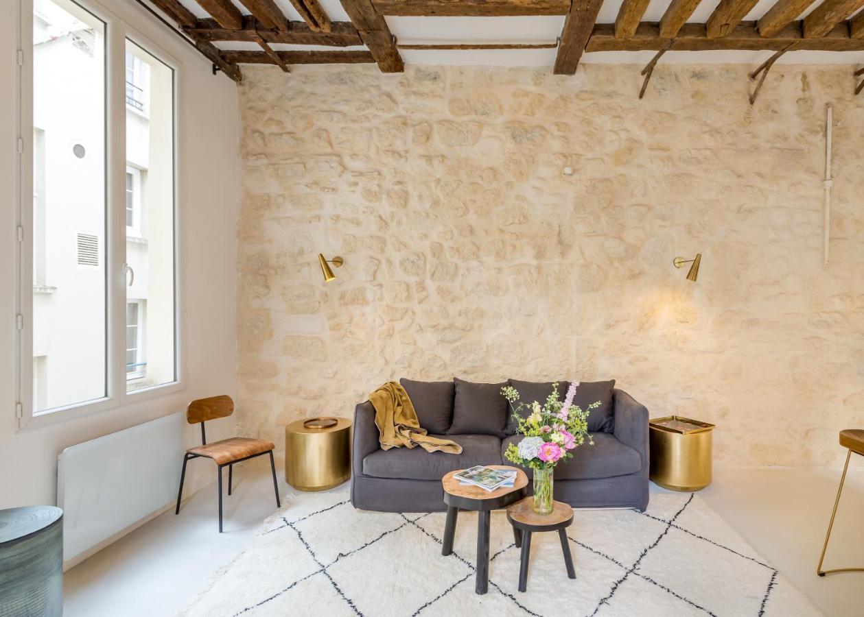 Habitat Parisien - 2Br-2Ba - Marais - Hotel De Ville Buitenkant foto