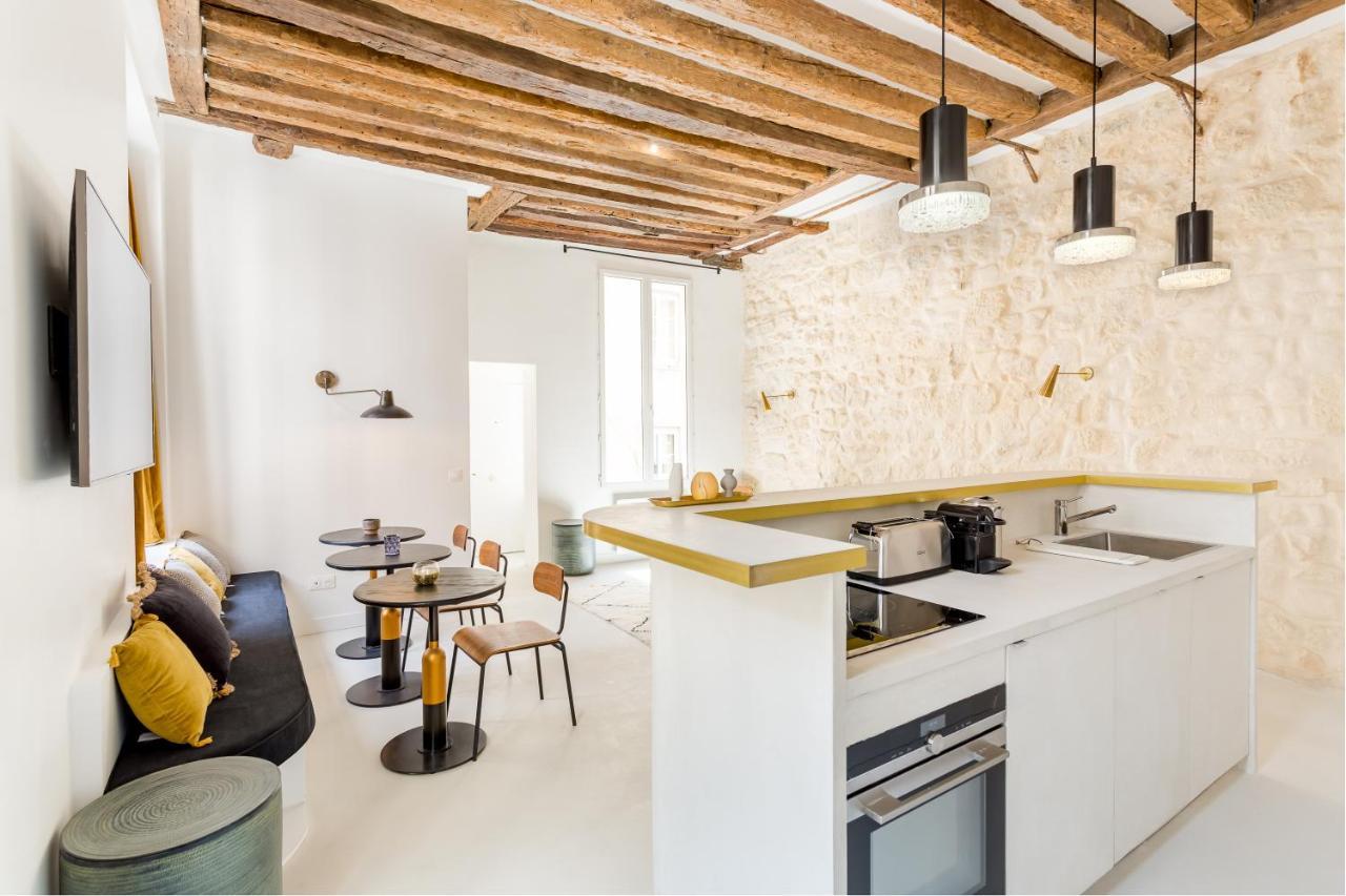 Habitat Parisien - 2Br-2Ba - Marais - Hotel De Ville Buitenkant foto